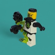 Lego Blacktron Mutant COL448