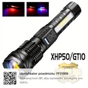 Latarka taktyczna LED XHP50 A76