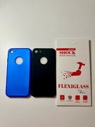 Nowe Etui, Case, Obudowa, Plecki iPhone 7/8, szkło hartowane 