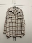Ciepła koszula w kratę H&M L
