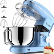 Mikser planetarny FACELLE SM-1519U 1500 W 3 końcówki cichy misa 6 litrów 