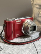 Panasonic Lumix DMC-TZ7 Aparat cyfrowy kompaktowy Red | LEICA 12x