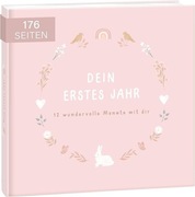 Album dla niemowląt Dein erstes jahr do samodzielnego ozdobienia.