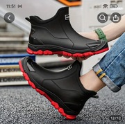 kalosze, wiosenne kozaki deszczowe, niskie buty robocze,