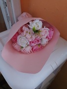 Bukiet z kwiatami mydlanymi na każdą okazję 