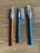 Skalpel Modelarski Nóż Nożyk Precyzyjny ALUMINIOWY