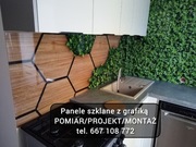 Panel szklany z grafiką na wymiar SIERADZ