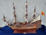 Model Statku  SAN PELIPE 1690,  ręcznie robiony - obniżka na święta !!!