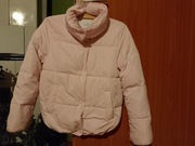 Kurtka zimowa damska puffer CROPP M różowa