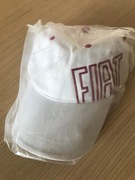 Czapka z daszkiem Fiat biała ORYGINAŁ uniwersalna 
