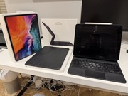 IPad pro 12.9 (4 gen) 256 gb + magic keyboard + apple pencil + folio etui