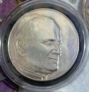 Srrebrne Ag. 999 medale i moneta ok 1 oz