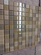 Mozaika szklana 30x30cm kolor mix jasnych beżów i szarości