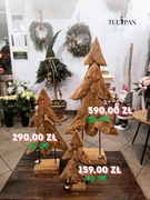 Choinki z drewna tekowego (teak) 118 cm