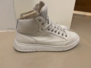 Skórzane sneakersy Candice Cooper – białe High-Top – r.38