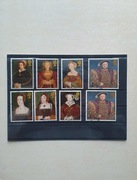 Znaczki Wielka Brytania MICHEL numer 1677-1683 seria Henryk VIII