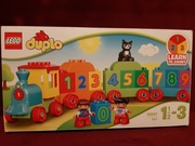 Lego Duplo 10847 Pociąg z cyferkami + gratis 10859 Biedronka