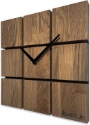 Zegar ścienny nowoczesny Harmony drewno DARMOWA DOSTAWA