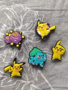 Nowe przypinki do crocs butów pokemon Pikachu 5 szt zestaw 