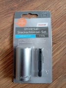 Klucz uniwersalny nasadka 6,35mm 1/4" 7-19mm