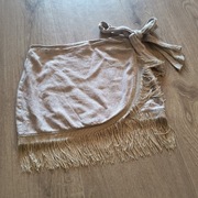 Spódniczka wiązana lniana len ASOS frędzle 