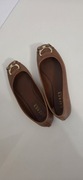 Eleganckie baleriny z ozdobną klamrą, wiosenne ,Lauren Ralph Lauren 6M