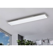 Lampa Bottazzo biało-szara panel LED 100x25 cm + pilot 3200 lumen Eglo