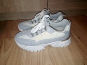 Buty sneakersy niebieskie