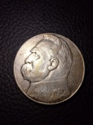 10ZŁ JÓZEF PIŁSUDSKI 1936 ROK  AG orginał ładny stan