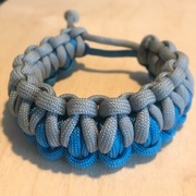 Bransoletka Paracord - S/M - regulowane zapięcie 