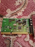 Karta dźwiękowa Genius Crystal komp. z Sound Blaster na ISA do retro PC