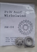 Koła metalowe Friulmodel do Pz IV, 1:35