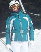 damska kurtka narciarska Colmar rozm 40-42 (M) kolor zielony morski 