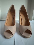 Apia Nowe szpilki czółenka pudrowy róż/beż R. 39