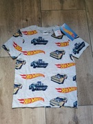 Primark, Hot Wheels, koszulka, bluzka, t-shirt, r. 122 nowa