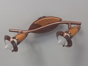 lampa sufitowa podwójna, żyrandol - GLOBO 2 x E14