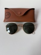 okulary przeciwsłoneczne Ray-Ban round metal 3447