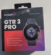 Nowy zegarek smartwatch Amazfit GTR 3 Pro | Black | Fabrycznie zafoliowany