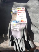 Rękawice robocze MaxiFlex, rozmiar 10/XL.