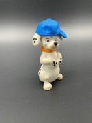 Figurka Kolekcjonerska Dalmatyńczyk w czapce, Vintage Disney