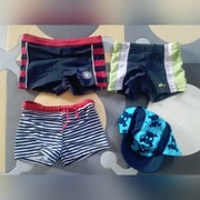 Kąpielówki zestaw 104 +czapka do wody 