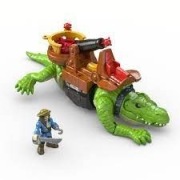 Imaginext Kroczący krokodyl i pirat Hak