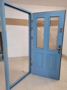 Pełne - Przeszklone  drzwi ANGIELSKIE 