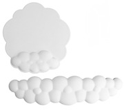 Zestaw ergonomicznych podpórek pod nadgarstki "Chmurka" – 3 elementy