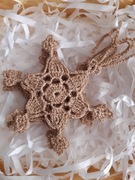 Ozdoby choinkowe, ręcznie robione. Zestaw 6 sztuk