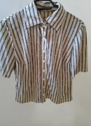 Koszula Vintage ARA Modell | Retro lata 70. 80. w paski Rozmiar 44