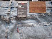 Spodnie jeans Levi's 501 33x34 jasny błękit NOWE z metką, Levis W33 L34