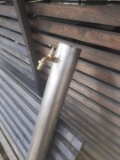 Kran ogrodowy nierdzewny