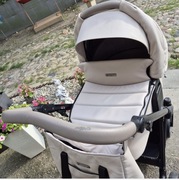 Wózek dla dziecka ( gondola + baza isofix + fotelik)