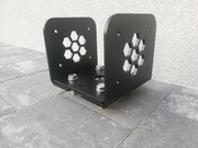 Podstawa słupa kotwa regulowana ozdobna 4 mm MOCNA